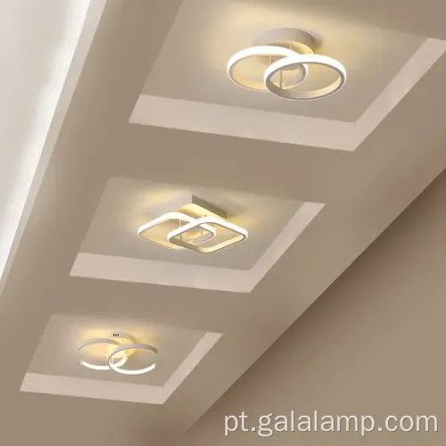 Lâmpada de teto LED moderno para sala de estar